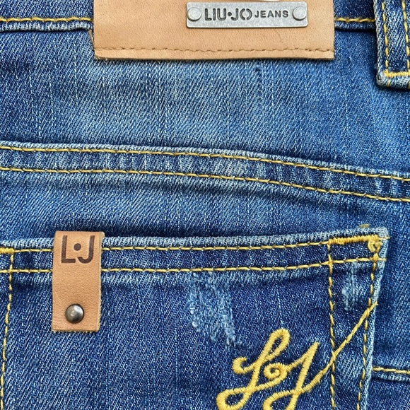 LUI•JO JEANS  denim mini skirt - Picture 6 of 16